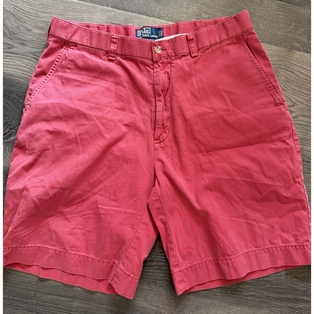 Polo Ralph Lauren Prospect Short Red Chino Size 34
